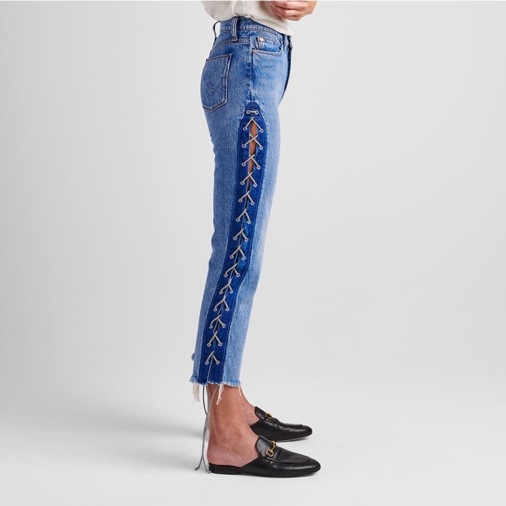 NWT 🔥 Hudson Zoeey High Rose Straight Crop…